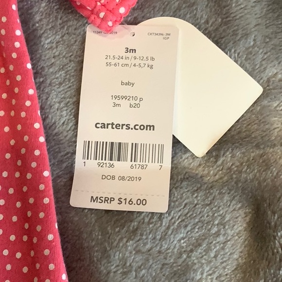 💝 Infant girls onesie! 3 Mths NWT 💝 - Picture 3 of 5